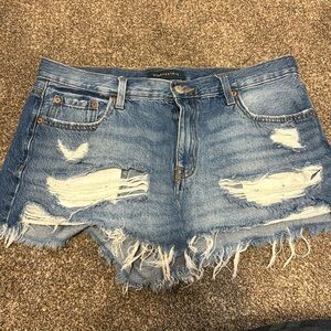 Aeropostale jean shorts size 13 high rise short